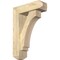 Ekena Millwork Imperial Craftsman Rough Sawn Bracket w/ Offset Brace, Douglas Fir, 6"W x 18"D x 26"H BKT0604X18X26IMP04RDF - alternate 1